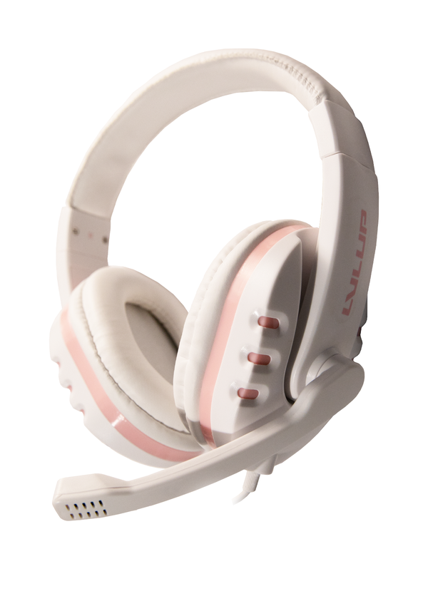AUDIFONO OVER EAR GAMER RED - LU731-RED-SA – LVLUPSHOP